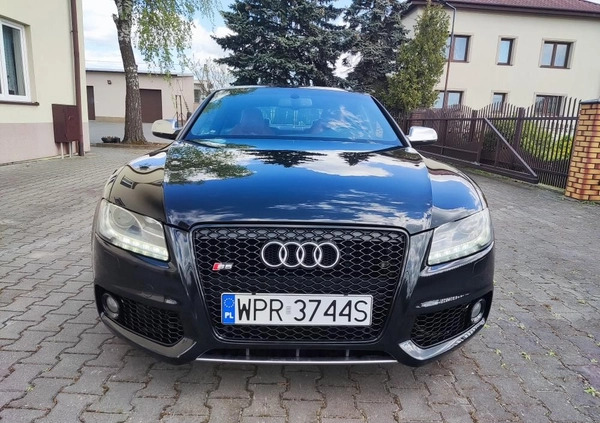 Audi S5 cena 64000 przebieg: 195000, rok produkcji 2009 z Szepietowo małe 352